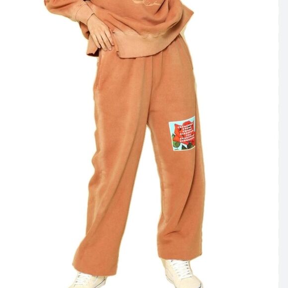 Boys Lie From Another Perspective Sweatpants in Brown Jogger Women's Size Small - Picture 3 of 6